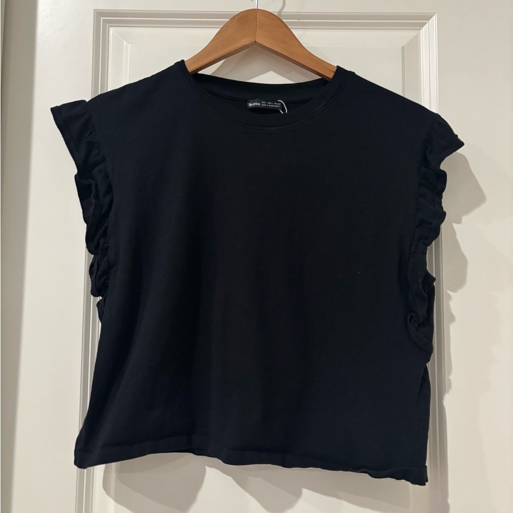 Three Bershka Crop Top